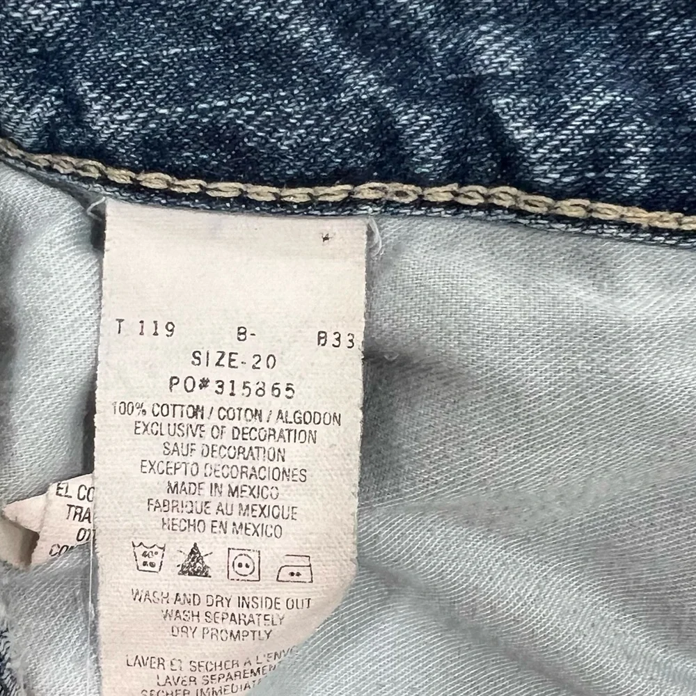 TOMMY HILFIGER Classic Blue Denim Women's Shorts Size 20 - Picture 5 of 7